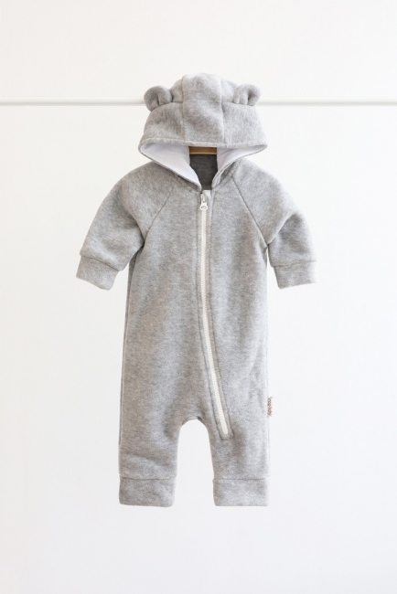 Флісовий чоловічок Bear Сірий меланж MagBaby