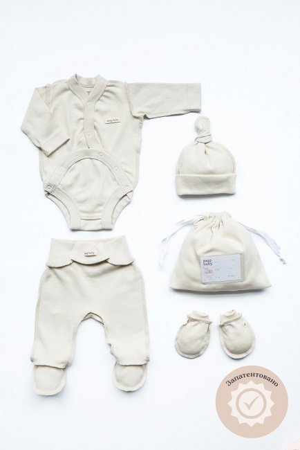 Комплект в пологовий Leon Бежевий MagBaby