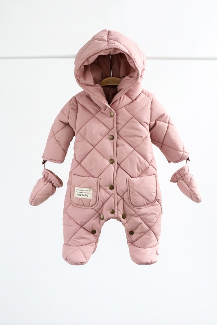 Стеганый комбинезон Rum Пыльная роза MagBaby