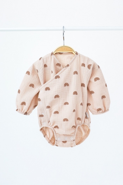 Муслиновый боди Milly Радуги MagBaby