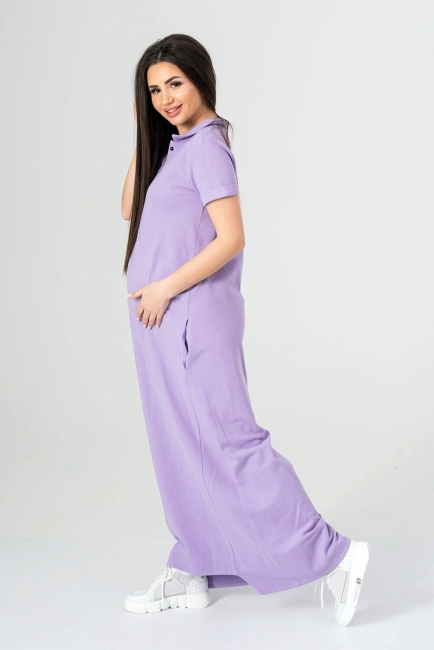 Платье для беременных, будущих мам Фиолетовое