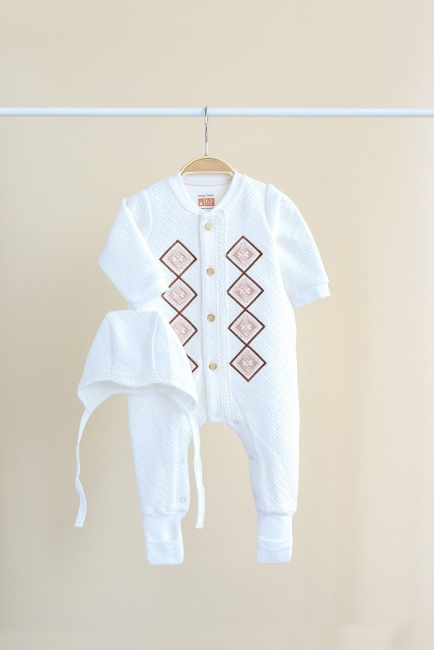 Чоловічок з шапочкою Lucas Молочно-коричневий MagBaby