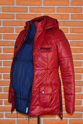 Вставка в куртку для вагітних з регулюванням довжини демісезонна універсальна (різні кольори)