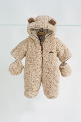 Хутряний комбінезон Teddy Коричневий MagBaby