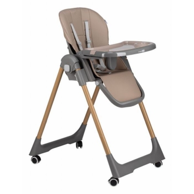 Стул для кормления ребенка FreeON Kai, коричневый