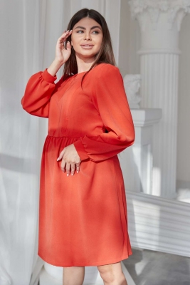 Платье для беременных, будущих мам Оранжевое