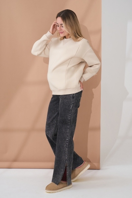 Джинси для вагітних Kloe Чорний Yula Mama Джинси для вагітних Kloe Чорний Yula Mama