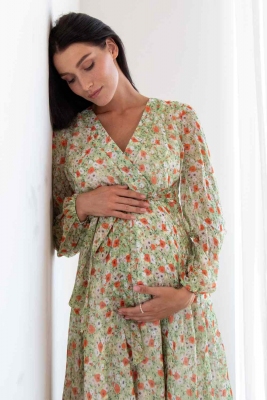 Сукня для вагітних Салатова