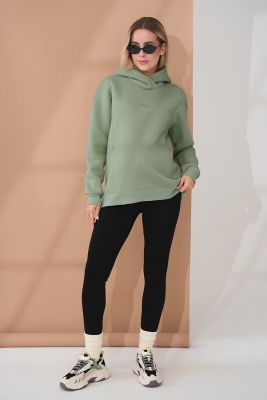 Утеплені лосини для вагітних на хутрі Berta new Чорний Yula Mama