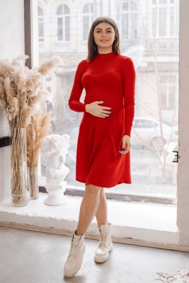 Платье для беременных Красное