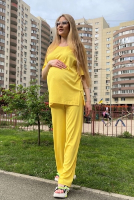 Костюм для вагітних і годуючих 2307(2184) 1447 Жовтий Dianora 