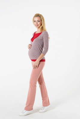 Джемпер для беременных, будущих мам Бордо