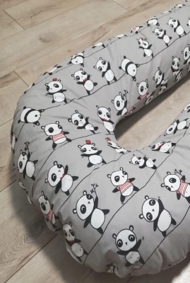 Подушка для беременных подкова из хлопка