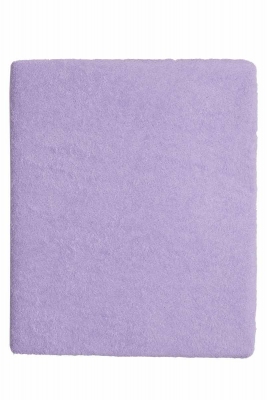 Простынь на резинке Twins 120x60 махровая фиолетовый