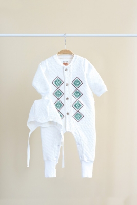 Чоловічок з шапочкою Lucas Молочно-сизий MagBaby