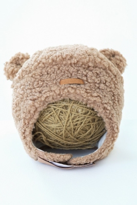 Хутряна шапка Baloo Коричнева MagBaby