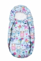 Конверт в коляску Twins Voyage Звірята/блакитний