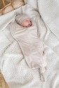 Безрозмірна пелюшка на блискавці з шапочкою Каспер Бежевий MagBaby