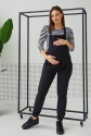 Комбінезон для вагітних Wels чорний Lullababe