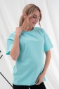 Футболка для беременных и кормящих Viva Аквамарин Yula Mama