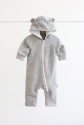 Флісовий чоловічок Bear Сірий меланж MagBaby