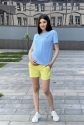 Шорти для вагітних 1430 1632 Жовтий Dianora 