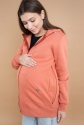Худі для вагітних зі вставкою для дитини Папая