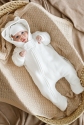 Комбинезон с начесом Nory Молочный MagBaby